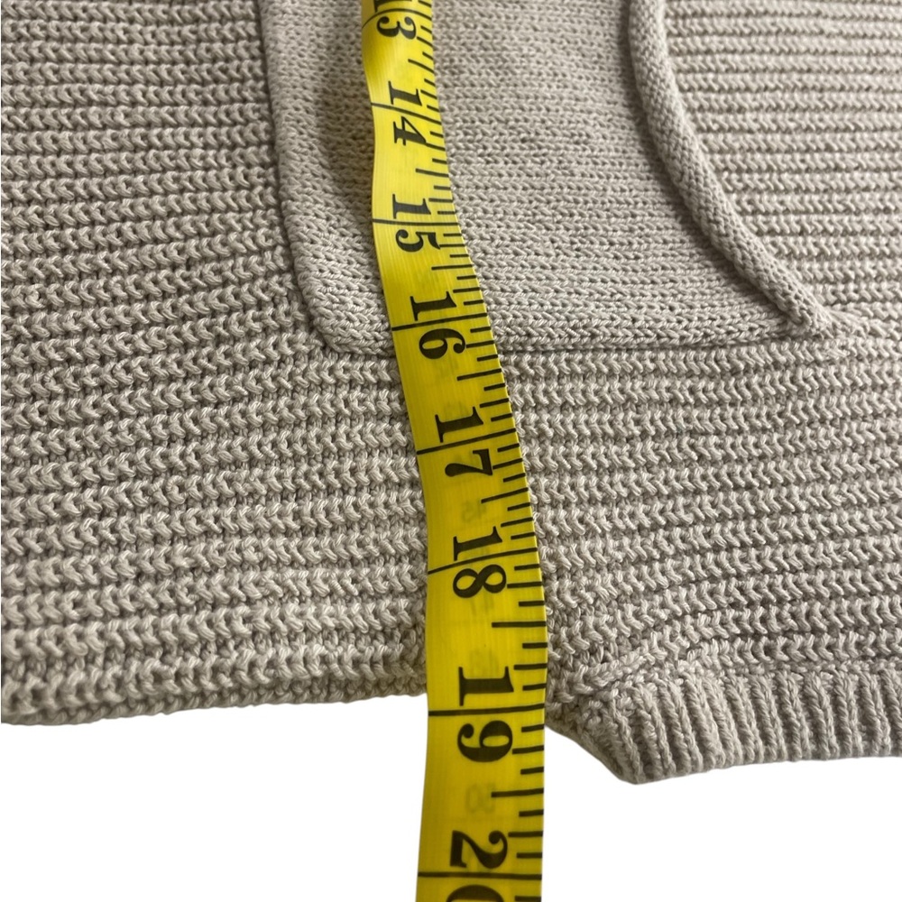 Free People Beige, tan Knit, ribbed Short Sleeve Sweater,cropped, XS, New - Picture 6 of 8